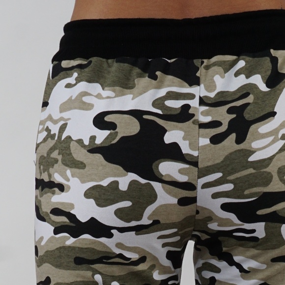 Camouflage Jogger Sweatpants with Pockets 503 - Picture 5 of 6
